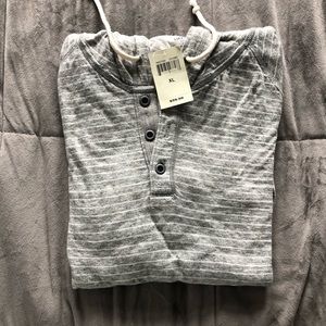 Brand new Lucky Brand  hooded long sleeve sz XL